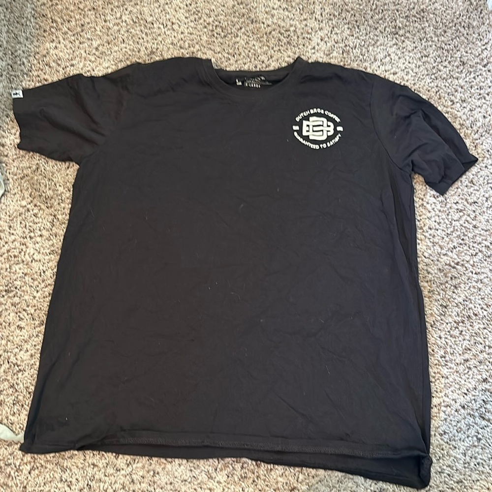 Dark brown Dutch Bros shirt